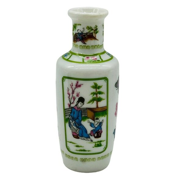 Franklin Mint Other - Franklin Mint Geisha Butterfly Mini Imperial Collection Dynasty Vase 1980 Japan